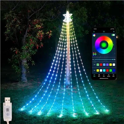 ไฟประดับดาว LED คริสต์มาส